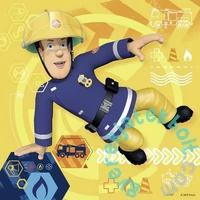 Ravensburger 3 x 49 db-os puzzle - Sam, a tűzoltó (09386)