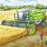 Ravensburger 3 x 49 db-os puzzle - Mezőgazdasági munkák (09388)
