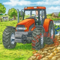 Ravensburger 3 x 49 db-os puzzle - Mezőgazdasági munkák (09388)