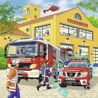 Ravensburger 3 x 49 db-os puzzle - Tűzoltóság (09401)