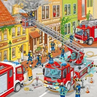 Ravensburger 3 x 49 db-os puzzle - Tűzoltóság (09401)