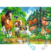 Ravensburger 100 db-os XXL puzzle - Állati találka (10689)
