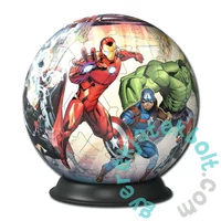 Ravensburger 72 db-os 3D gömb puzzle - Marvel - Bosszúállók (11496)