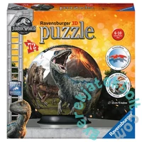 Ravensburger 72 db-os 3D gömb puzzle - Jurassic World (11757)