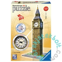 Ravensburger 216 db-os 3D puzzle - Big Ben valódi órával (12586)