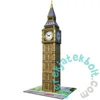 Ravensburger 216 db-os 3D puzzle - Big Ben valódi órával (12586)