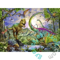 Ravensburger 200 db-os XXL puzzle - A dinoszauruszok birodalmában (12718)
