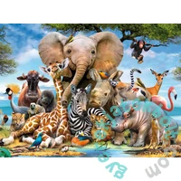 Ravensburger 300 db-os XXL puzzle - Afrikai barátok (13075)