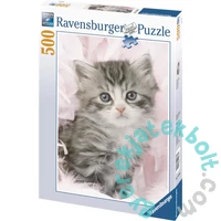 Ravensburger 500 db-os puzzle - Szürke cica (14136)