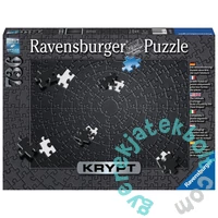 Ravensburger 736 db-os puzzle - KRYPT fekete (15260)