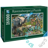 Ravensburger 18000 db-os puzzle - Az itatónál (17823)