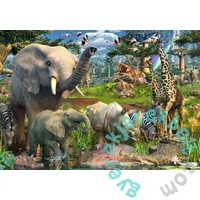 Ravensburger 18000 db-os puzzle - Az itatónál (17823)