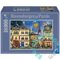 Ravensburger 18000 db-os puzzle - Esti séta Párizsban (17829)