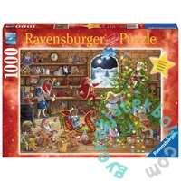 Ravensburger 1000 db-os puzzle - Karácsonyi készülődés (19882)