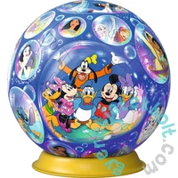 Ravensburger 72 db-os 3D gömb puzzle - Disney karakterek Földgömb (11561)