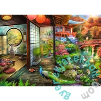 Ravensburger 1000 db-os puzzle - Kyoto Japanese Garden Teahouse (17497)