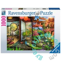 Ravensburger 1000 db-os puzzle - Kyoto Japanese Garden Teahouse (17497)