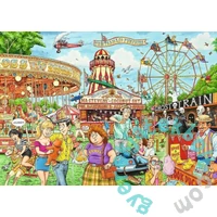 Ravensburger 1000 db-os puzzle - Káosz a vidámparkban (13990)