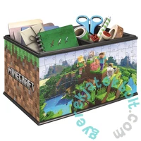 Ravensburger 223 db-os 3D puzzle - Minecraft tároló doboz