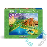 Ravensburger 1500 db-os puzzle - A Minecraft világa (12000433)