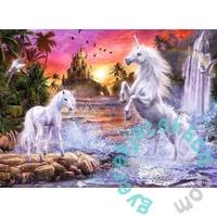 Ravensburger 500 db-os Fluoreszkáló puzzle - Unikornisok a folyóban (12000471)