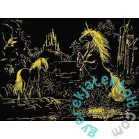 Ravensburger 500 db-os Fluoreszkáló puzzle - Unikornisok a folyóban (12000471)