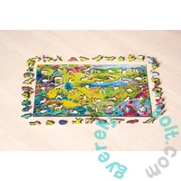 Ravensburger 500 db-os fa puzzle - WOODEN - Wilde Garden (17513)