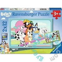 Ravensburger 2 x 12 db-os puzzle - Bluey (05693)