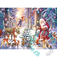 Ravensburger 100 db-os XXL puzzle - Erdei karácsony (12937)