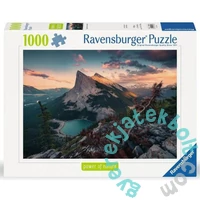 Ravensburger 1000 db-os puzzle - Nature Edition - A Sziklás-hegység este (12000033)