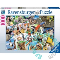 Ravensburger 1000 db-os  puzzle - A traveler's animal journal (17322)