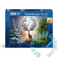 Ravensburger 1000 db-os puzzle - A varázslatos szarvas és a négy évszak (12001088)