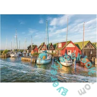 Ravensburger 1000 db-os puzzle - Ahrenshoop romantikus kikötői világa (12000584)