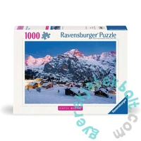 Ravensburger 1000 db-os puzzle - Beautiful Mountains - Mürren, Bernese Oberland, Svájc (12000254)