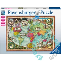 Ravensburger 1000 db-os puzzle - Biciklivel a világ körül (16995)