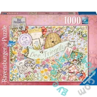 Ravensburger 1000 db-os puzzle - Barátságos méhecske (17619)