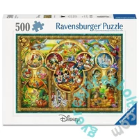 Ravensburger 500 db-os puzzle - Disney család (12000094)
