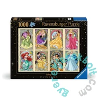 Ravensburger 1000 db-os puzzle - Disney Princess - Art nouveau hercegnők (12000497)