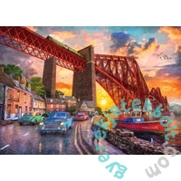 Ravensburger 1000 db-os puzzle - Forth Bridge at Sunset (12000125)