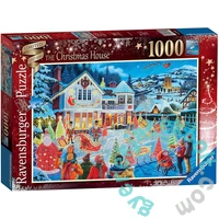 Ravensburger 1000 db-os puzzle - Karácsonyi ház (16849)