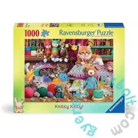 Ravensburger 1000 db-os puzzle - Kötögetés cicákkal (12000102)