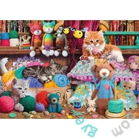 Ravensburger 1000 db-os puzzle - Kötögetés cicákkal (12000102)