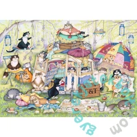 Ravensburger 1000 db-os puzzle - Linda Jane Smith - Crazy Cats - Nyári délután (12000171)