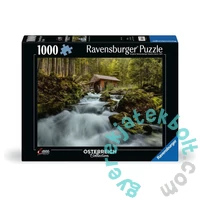 Ravensburger 1000-db-os puzzle - Malom a Golling-vízesésnél, Ausztria (12000604)