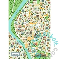 Ravensburger 1000 db-os puzzle - Map of Seville (17607)