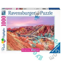 Ravensburger 1000 db-os  puzzle - Beautiful Mountains - Regenboogbergen, China (17314)