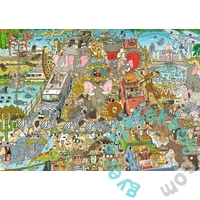 Ravensburger 1000 db-os puzzle - Rearview Mirror - Safari (17635)