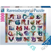 Ravensburger 1000 db-os puzzle - Sárkány ABC (16814)