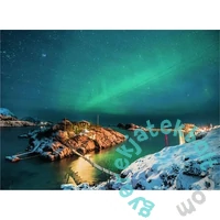 Ravensburger 500 db-os puzzle - Sarki fény Bergsfjord felett (12000845)