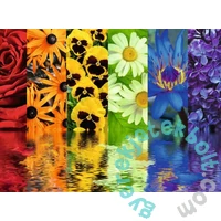Ravensburger 500 db-os puzzle - Virágok tükörképpel (12000213)